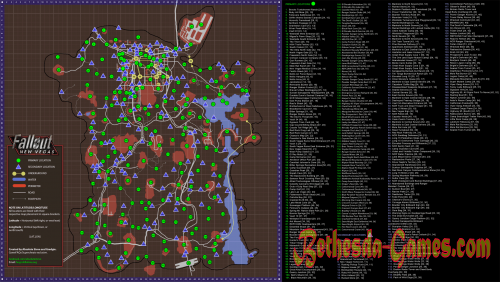 fallout new vegas map